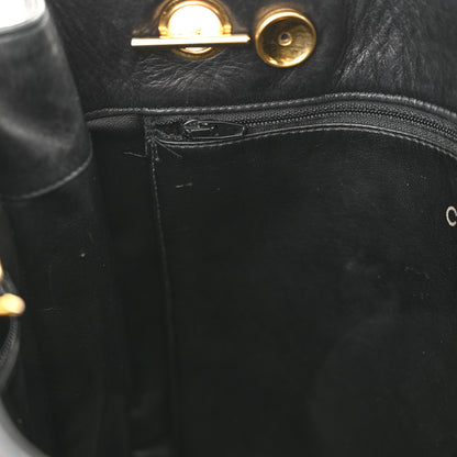 Chanel Lambskin Quilted Shoulder Bag Black 14 of 19