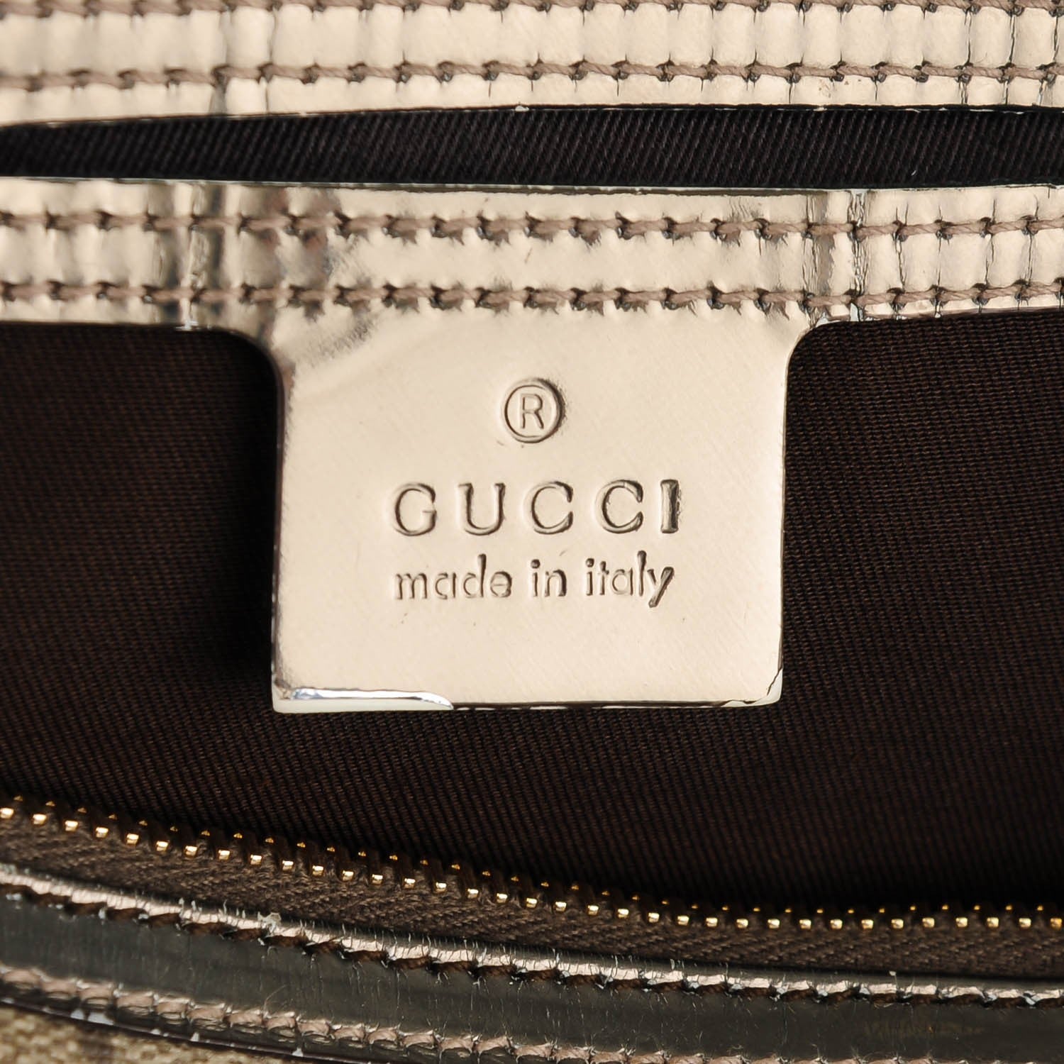 Gucci GG Plus Monogram Medium Joy Boston Pewter 6 of 9