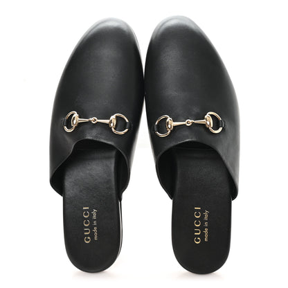 Gucci Calfskin Mens Horsebit Slippers 10 Black 2 of 10