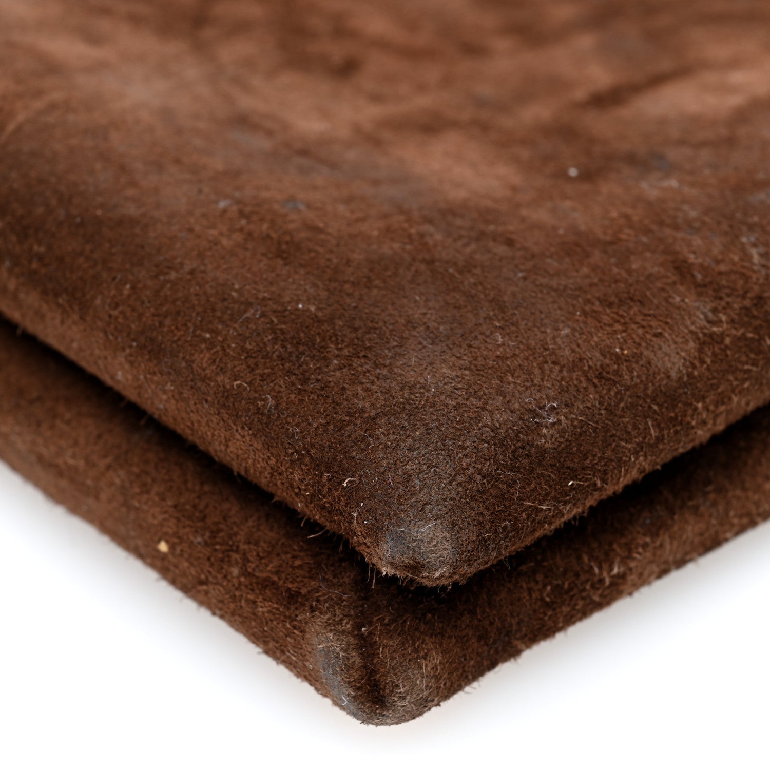 The Row Suede Calfskin Mini Nu Twin Bag Mocha 10 of 12