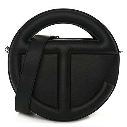 Telfar Vegan Leather Round Circle Bag Black 1 of 9