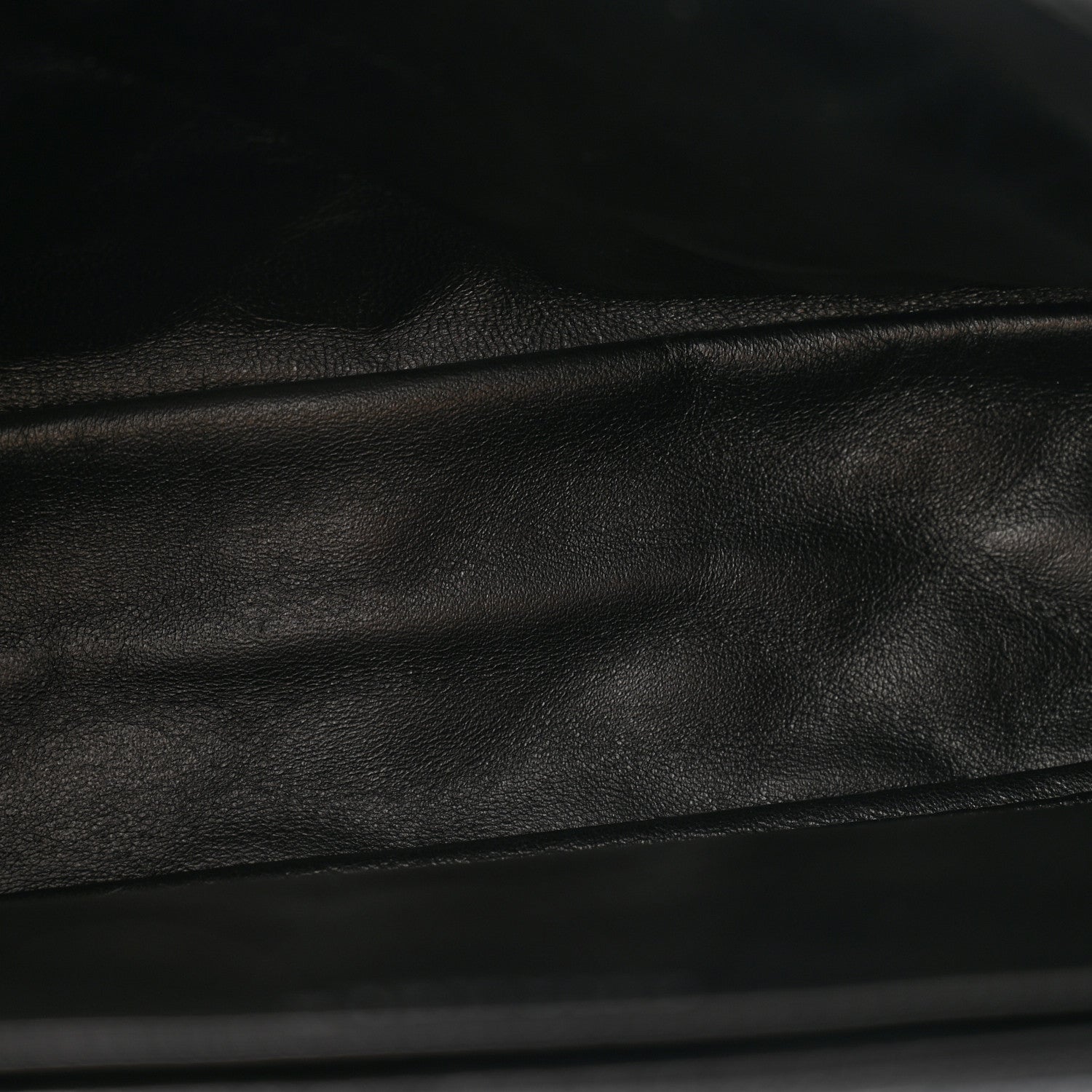 Chanel Washed Caviar Quilted Maxi Single Flap Black 5 of 10