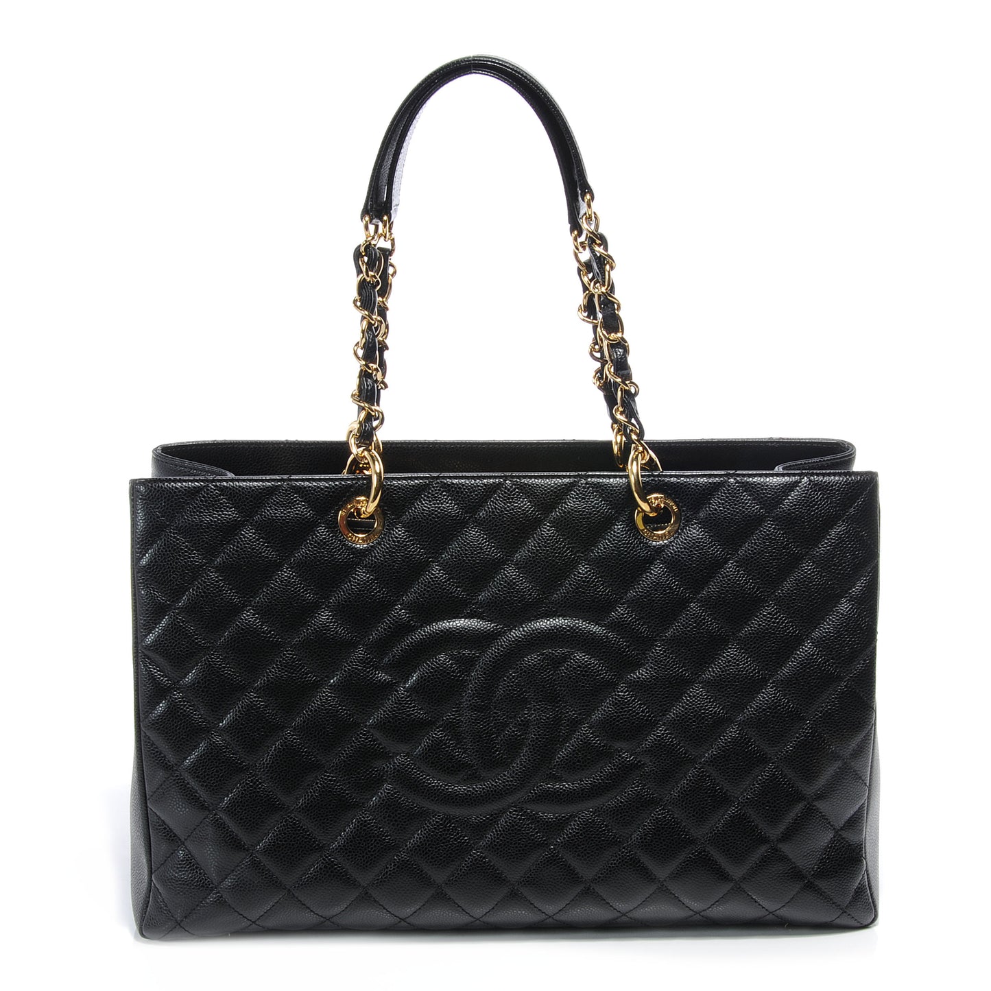 Caviar XL Grand Shopping Tote GST Black