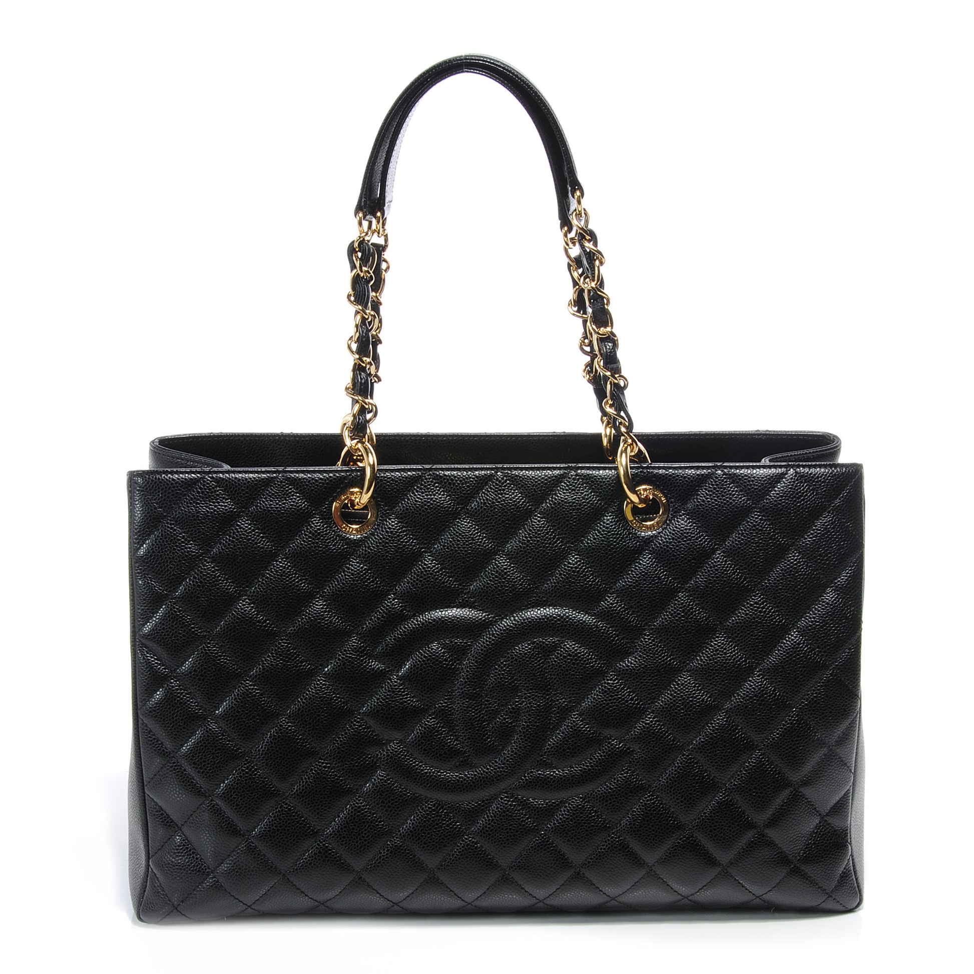 Chanel Caviar XL Grand Shopping Tote GST Black 1 of 7