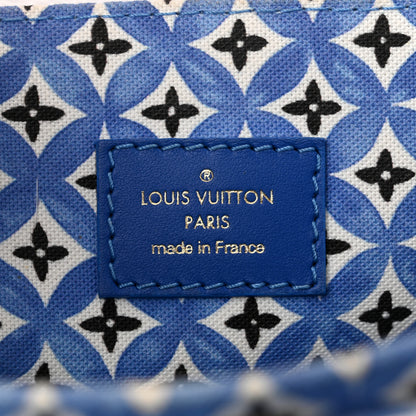 Louis Vuitton Monogram Giant By The Pool Pochette Metis MM Blue 6 of 9