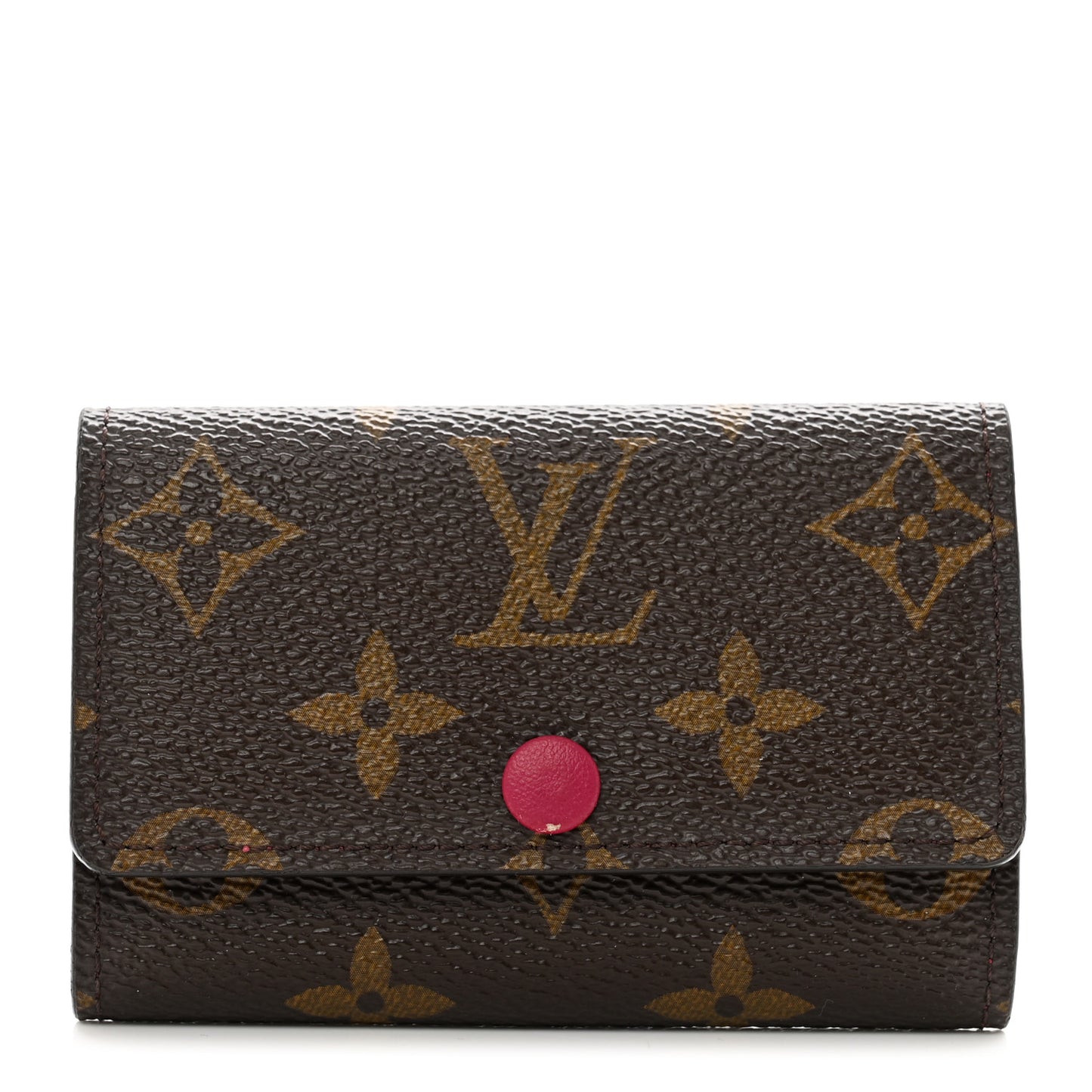 Monogram 6 Key Multicles Holder Fuchsia