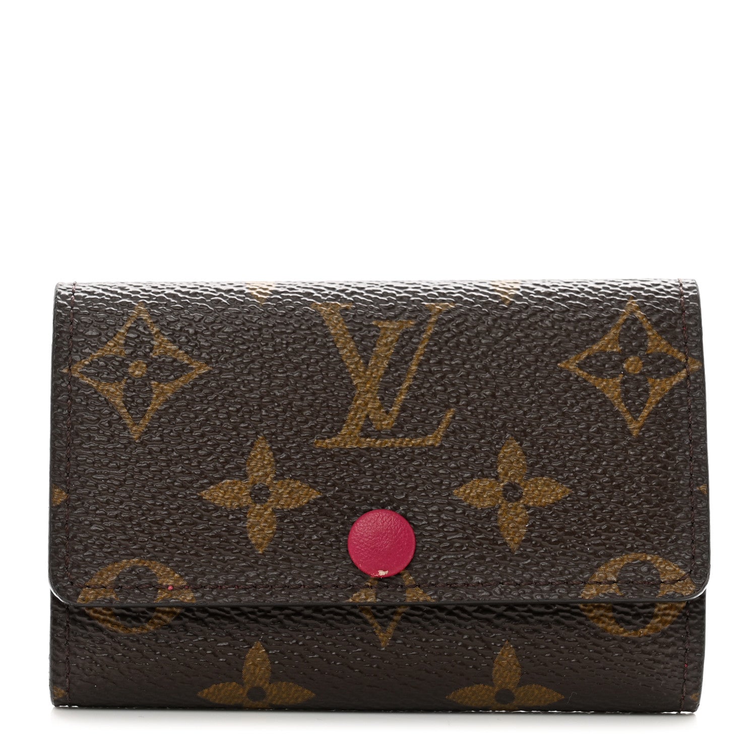 Louis Vuitton Monogram 6 Key Multicles Holder Fuchsia 1 of 9