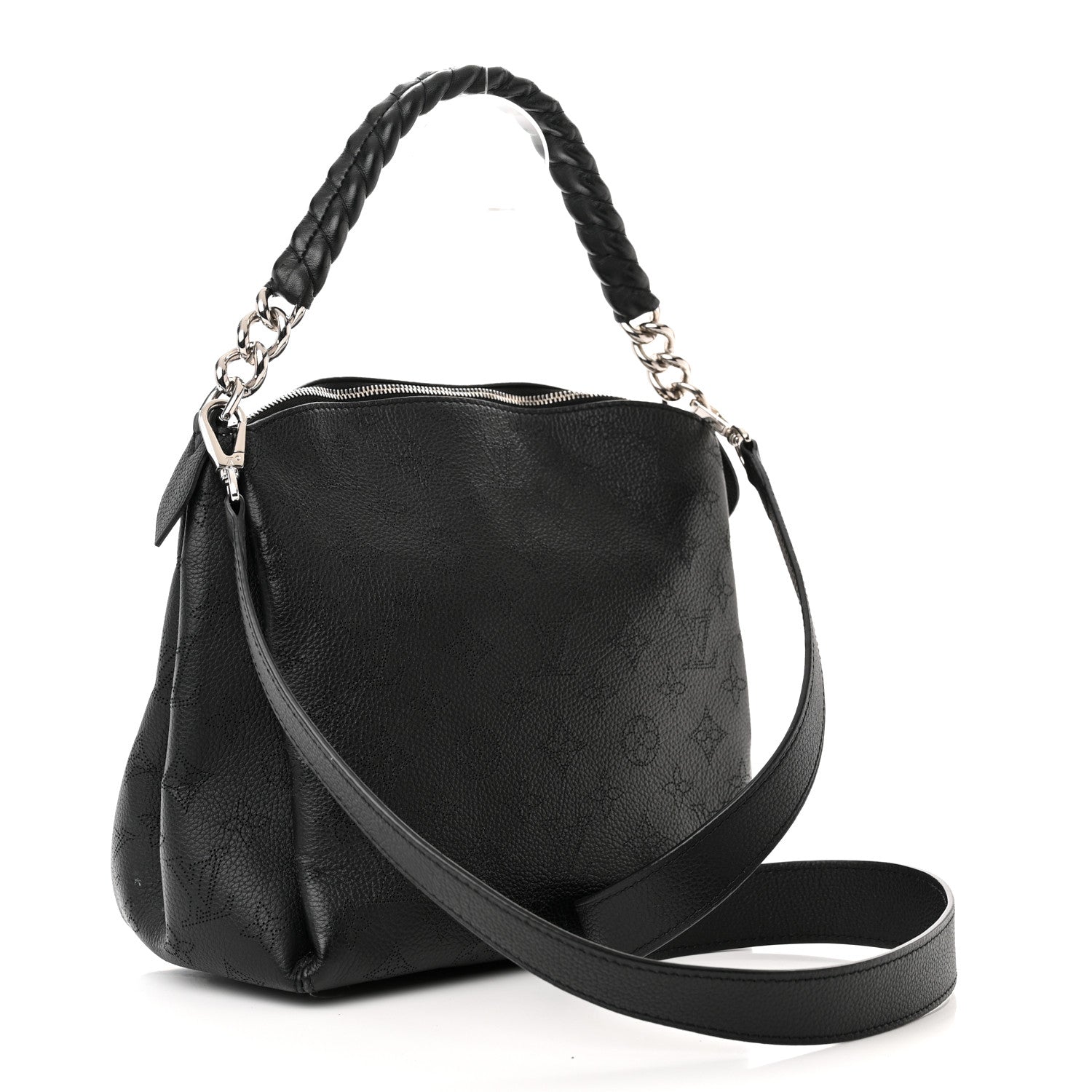 Louis Vuitton Mahina Babylone Chain BB Black 3 of 11