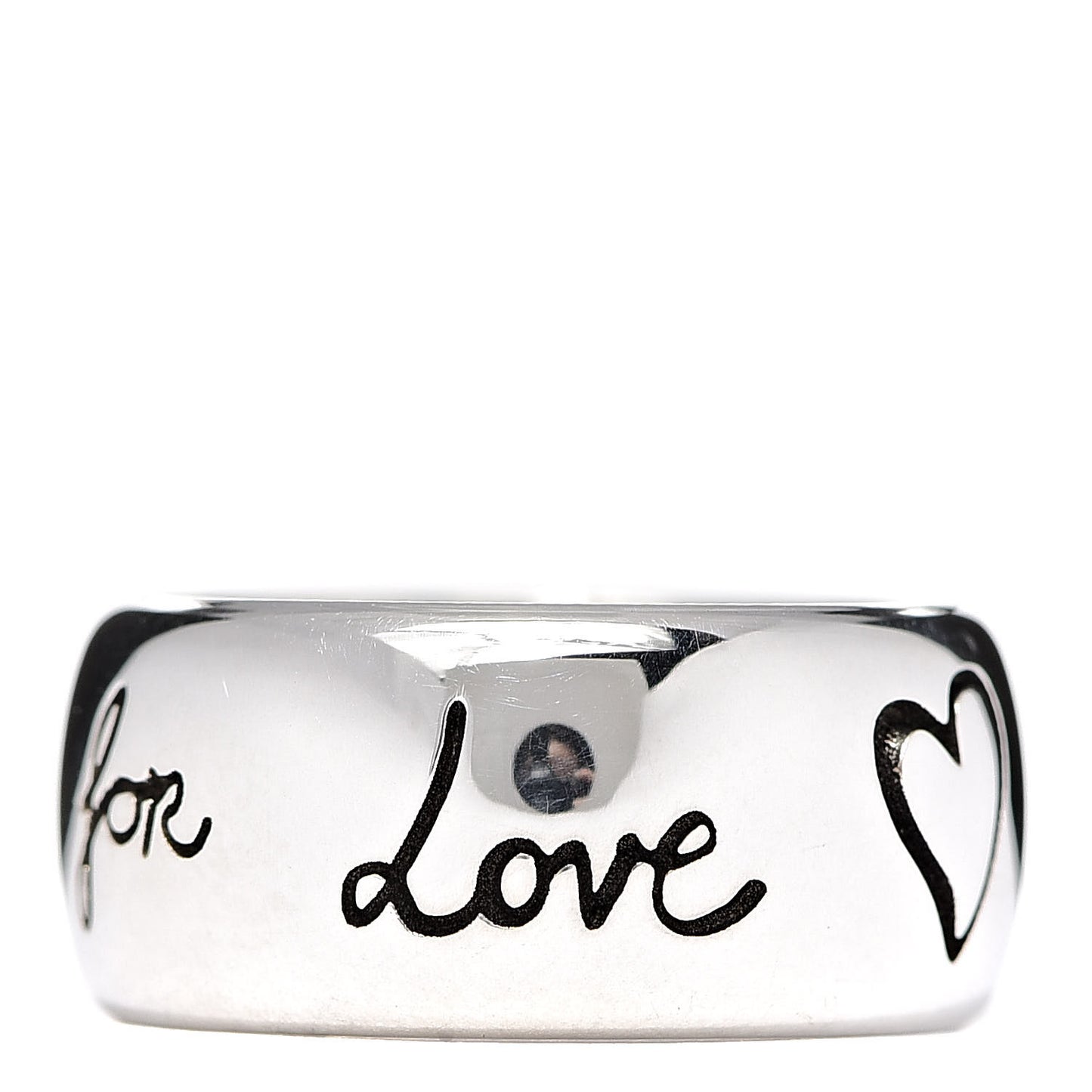 Sterling Silver Blind for Love Band Ring 53 6.25