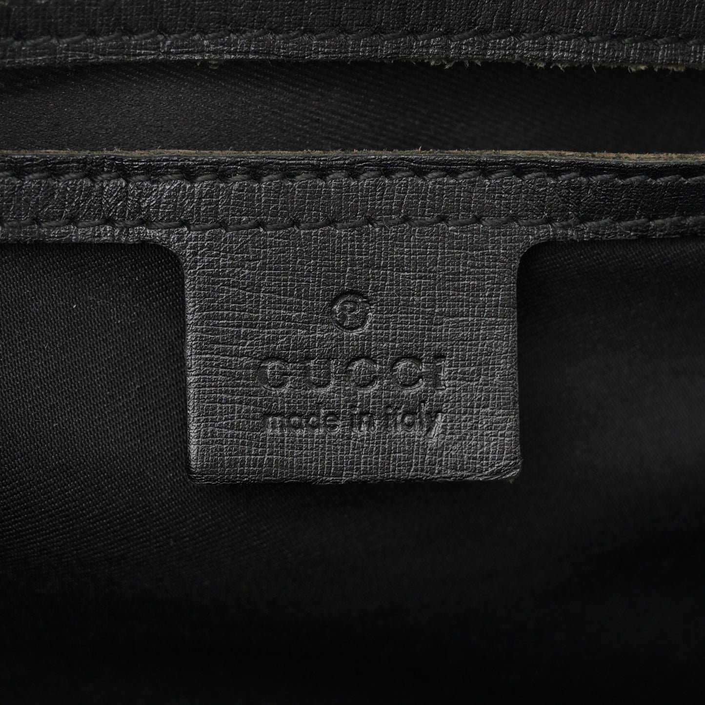 GG Plus Monogram Medium Joy Boston White Black