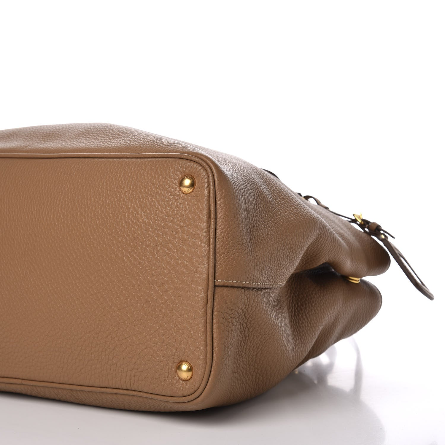 Prada Vitello Daino Tote Sesamo 6 of 10