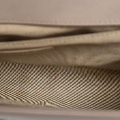 Chanel Patent Chevron Medium Boy Flap Beige 16 of 16
