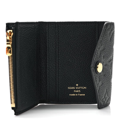 Louis Vuitton Empreinte Zoe Wallet Black 5 of 7