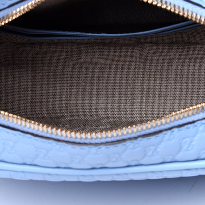 Gucci Microguccissima Mini Bree Messenger Bag Mineral Blue 4 of 5
