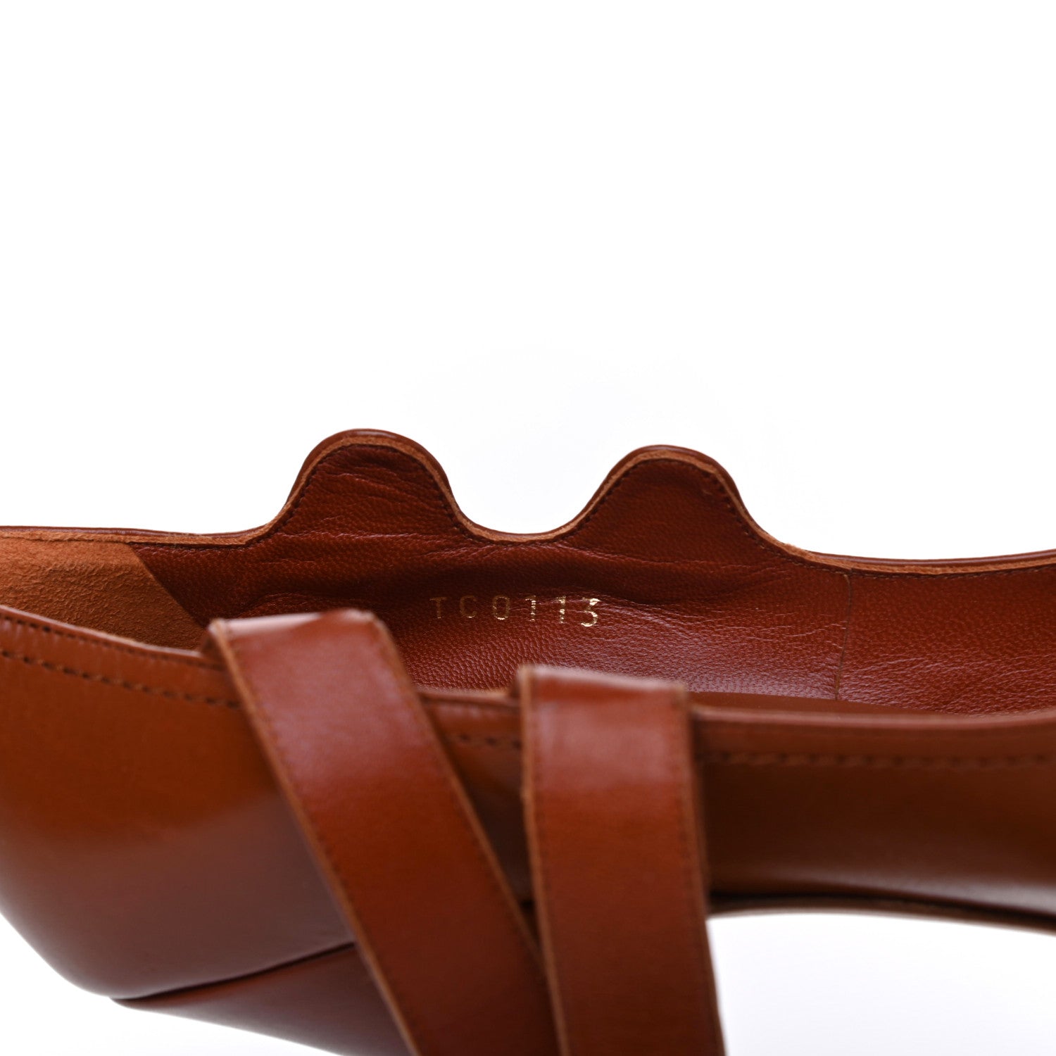 Louis Vuitton Calfskin Ritual Fetish Platform Pumps 38.5 Brown 8 of 15