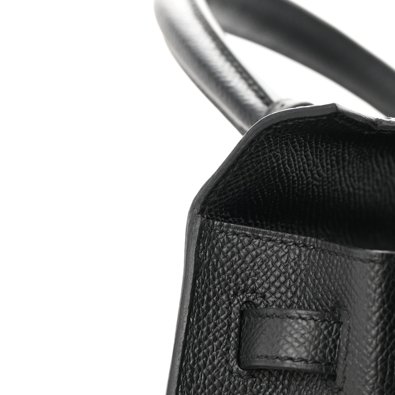 Hermes Epsom Kelly Sellier 25 Black 10 of 14