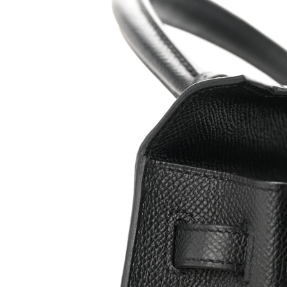 Hermes Epsom Kelly Sellier 25 Black 10 of 14