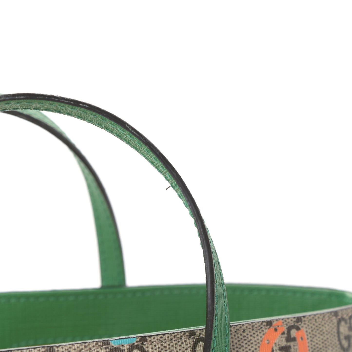 GG Supreme Monogram Ranch Childrens Tote Beige