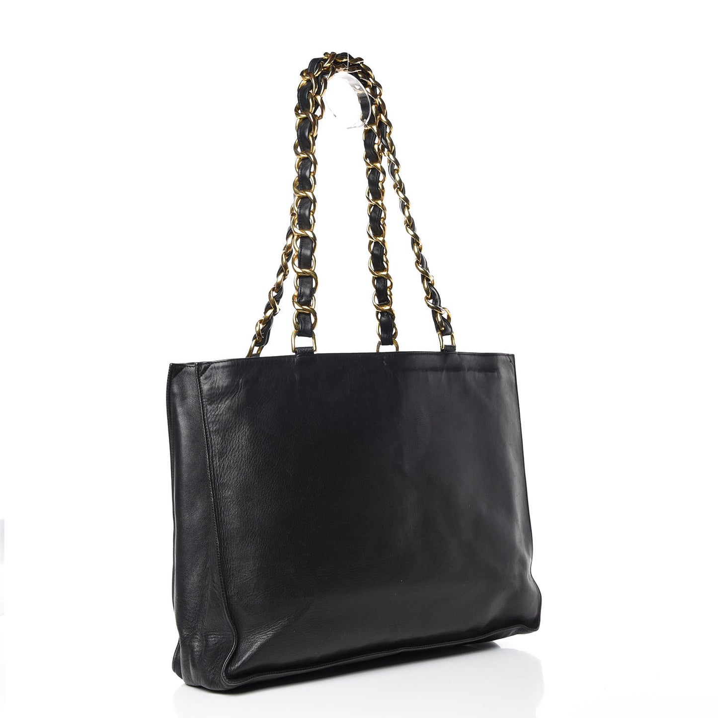 Calfskin CC Tote Black