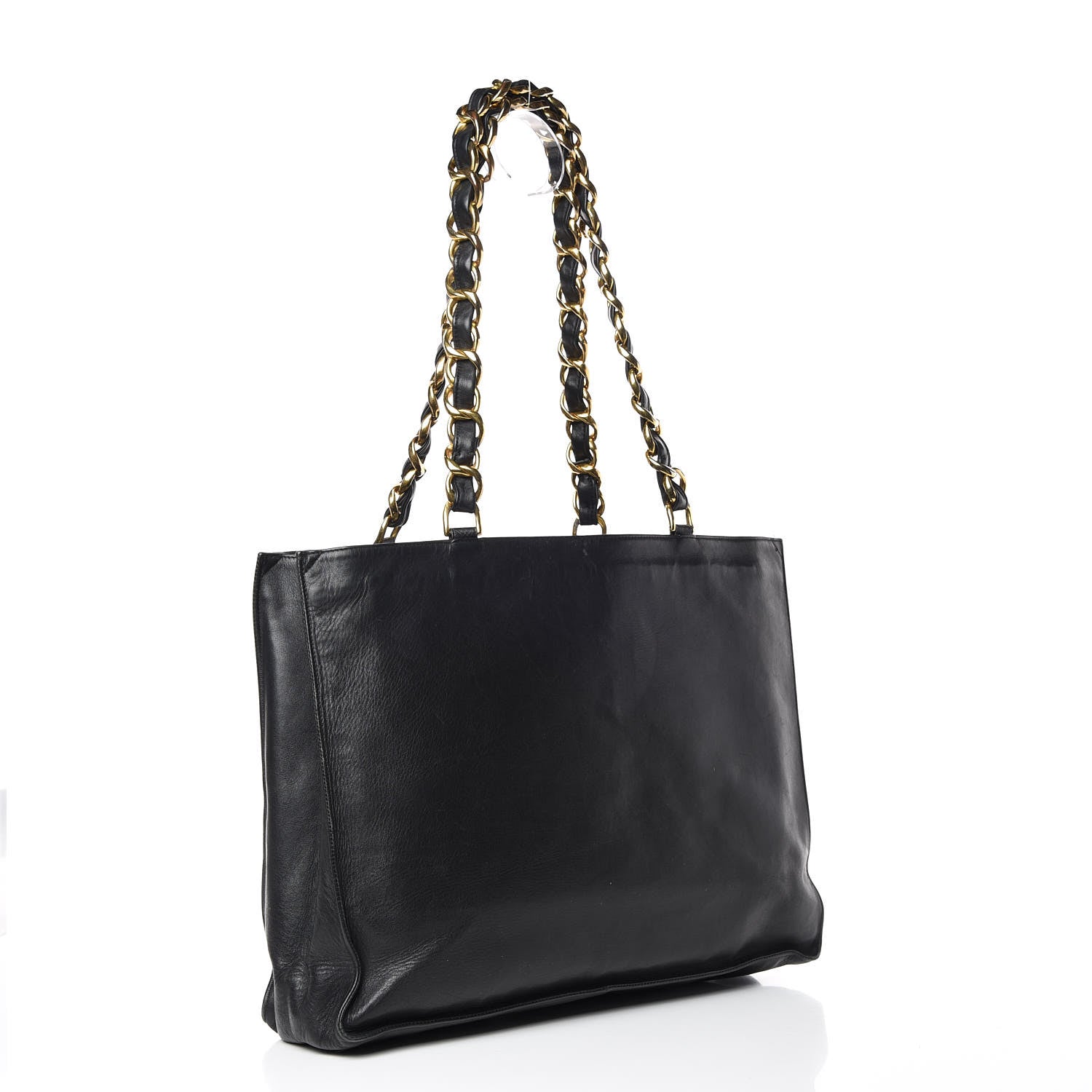 Chanel Calfskin CC Tote Black 3 of 17