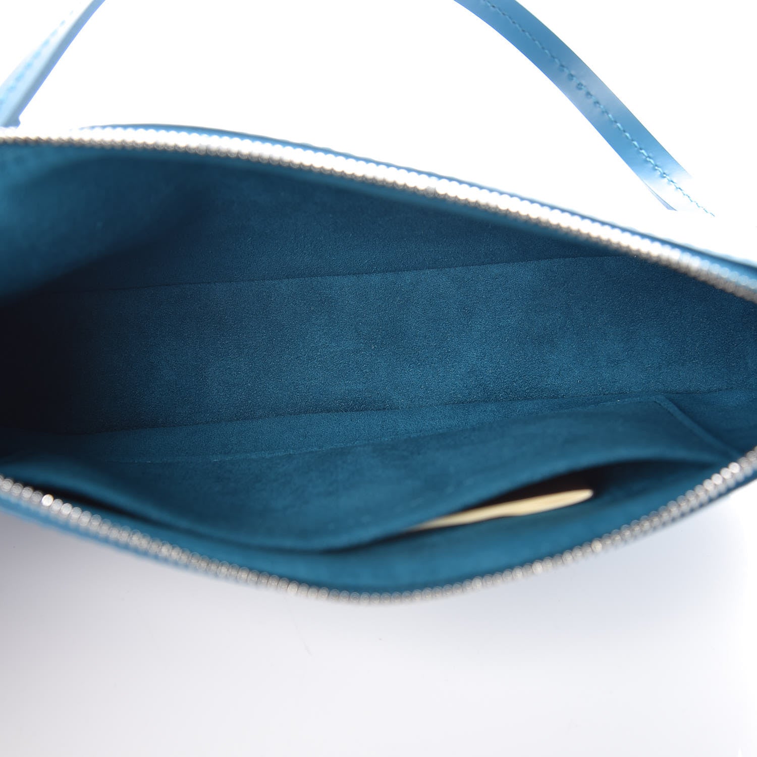 Louis Vuitton Epi Pochette Accessories NM Cyan 7 of 9