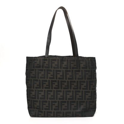Fendi Zucca Small Tote Tobacco Tobacco 1 of 12