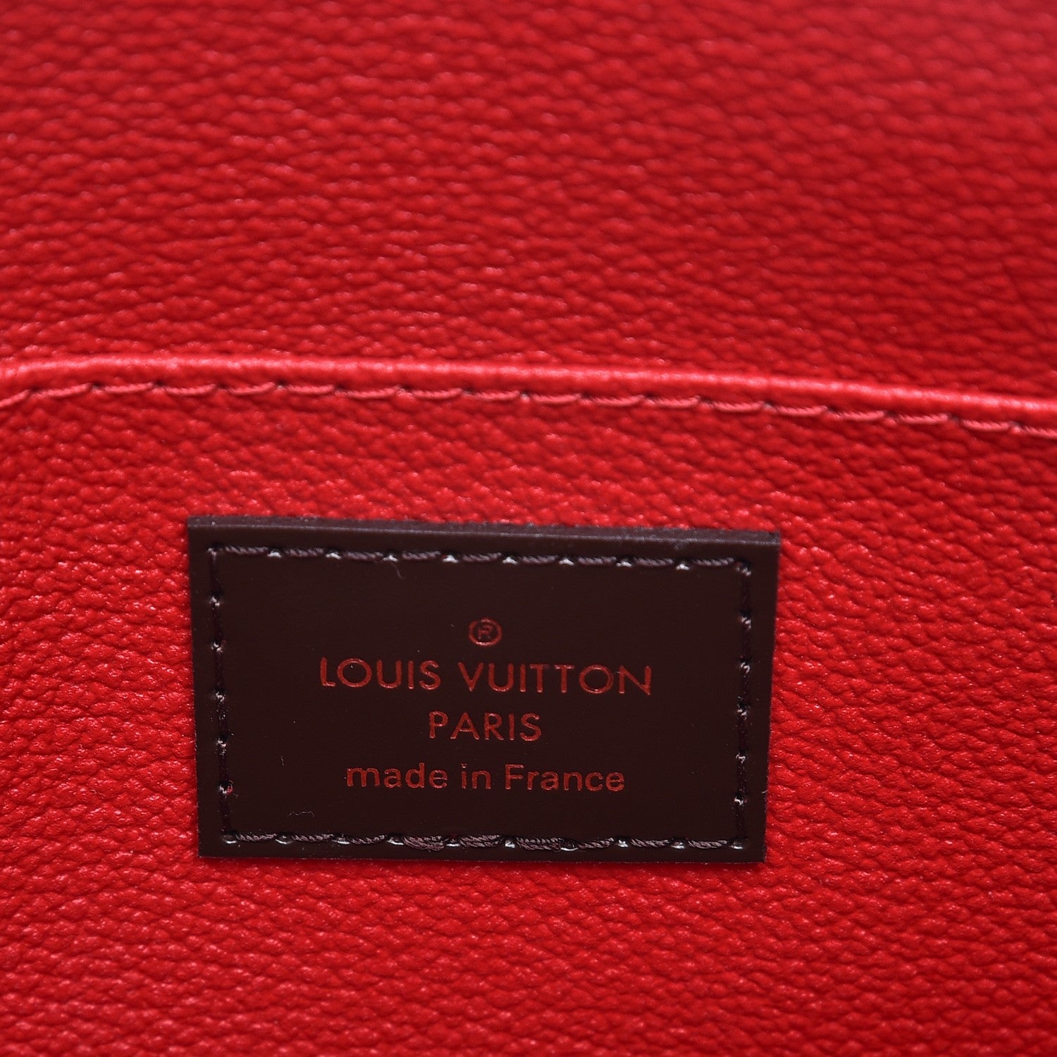 Louis Vuitton Damier Ebene Cosmetic Pouch GM 6 of 8