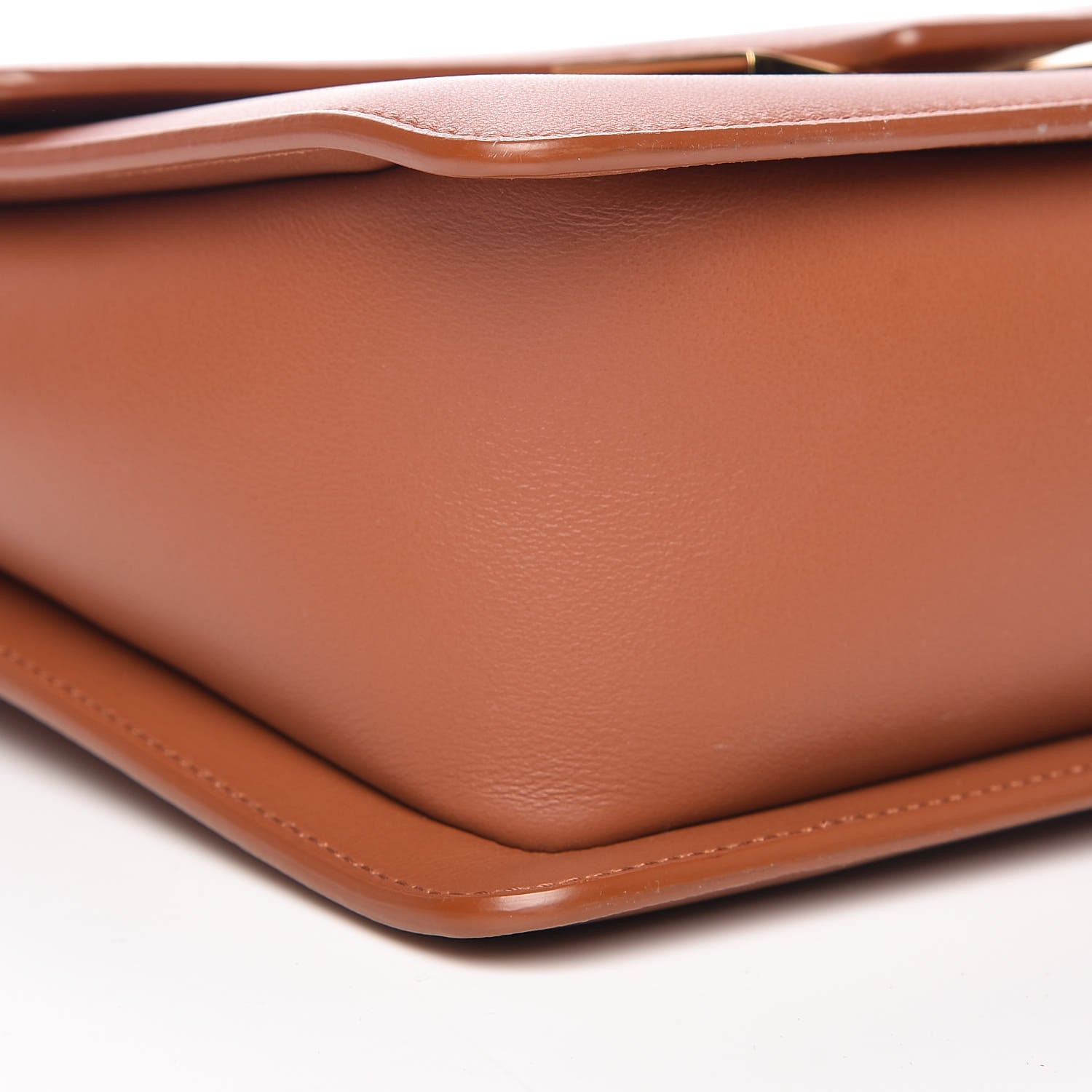 Tom Ford Calfskin Medium Sienna Crossbody Bag Tobacco 7 of 8