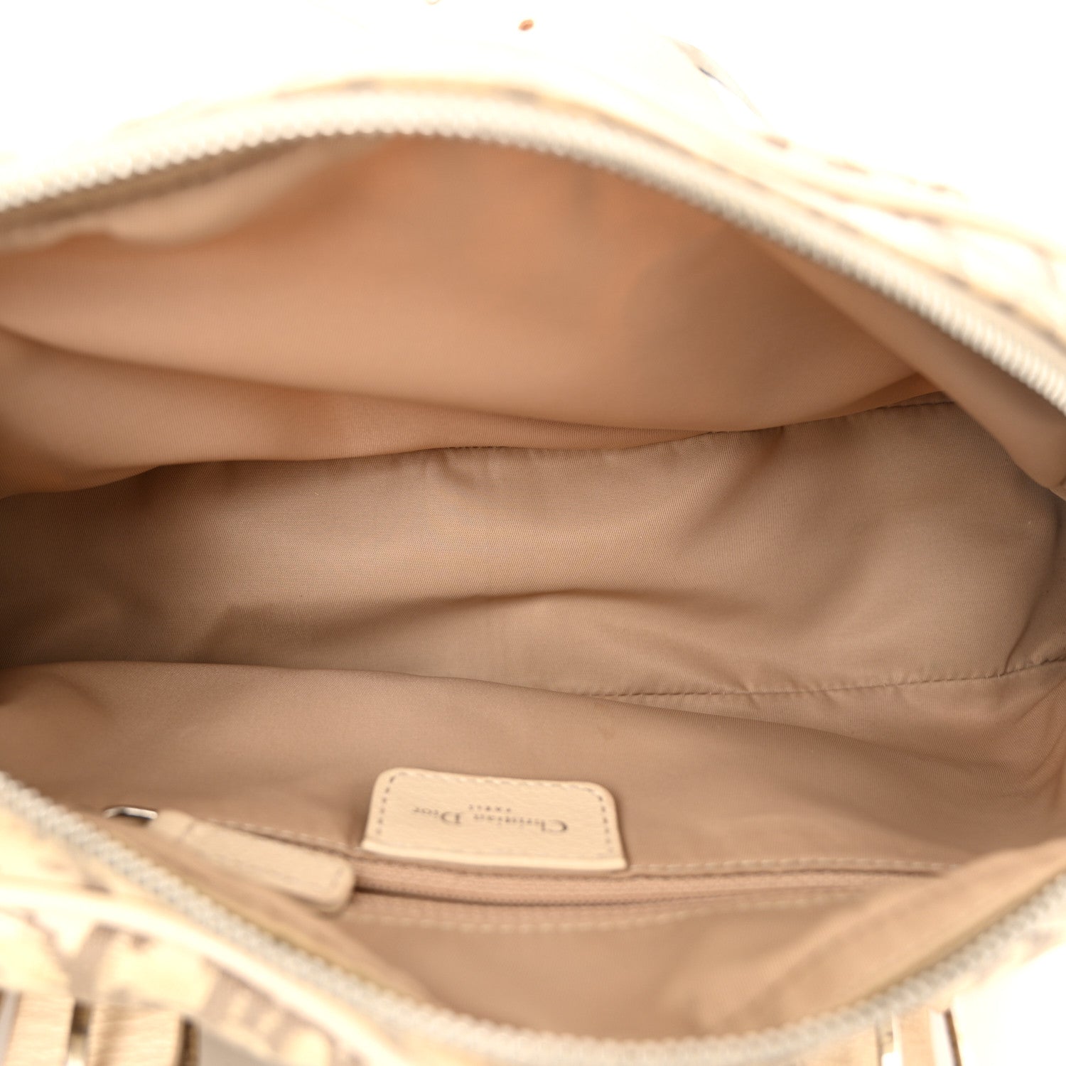 Christian Dior Monogram Vintage Flowers Small Bowler Beige 5 of 14