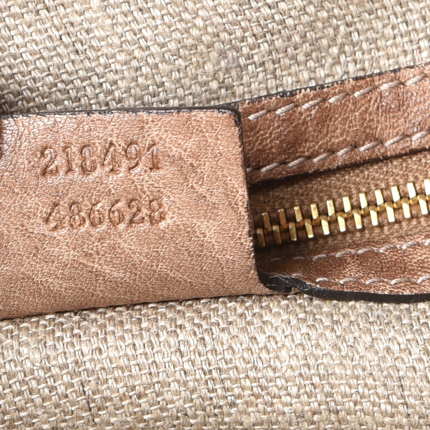 Gucci Monogram Large New Jackie Shoulder Bag Brown 7 of 15