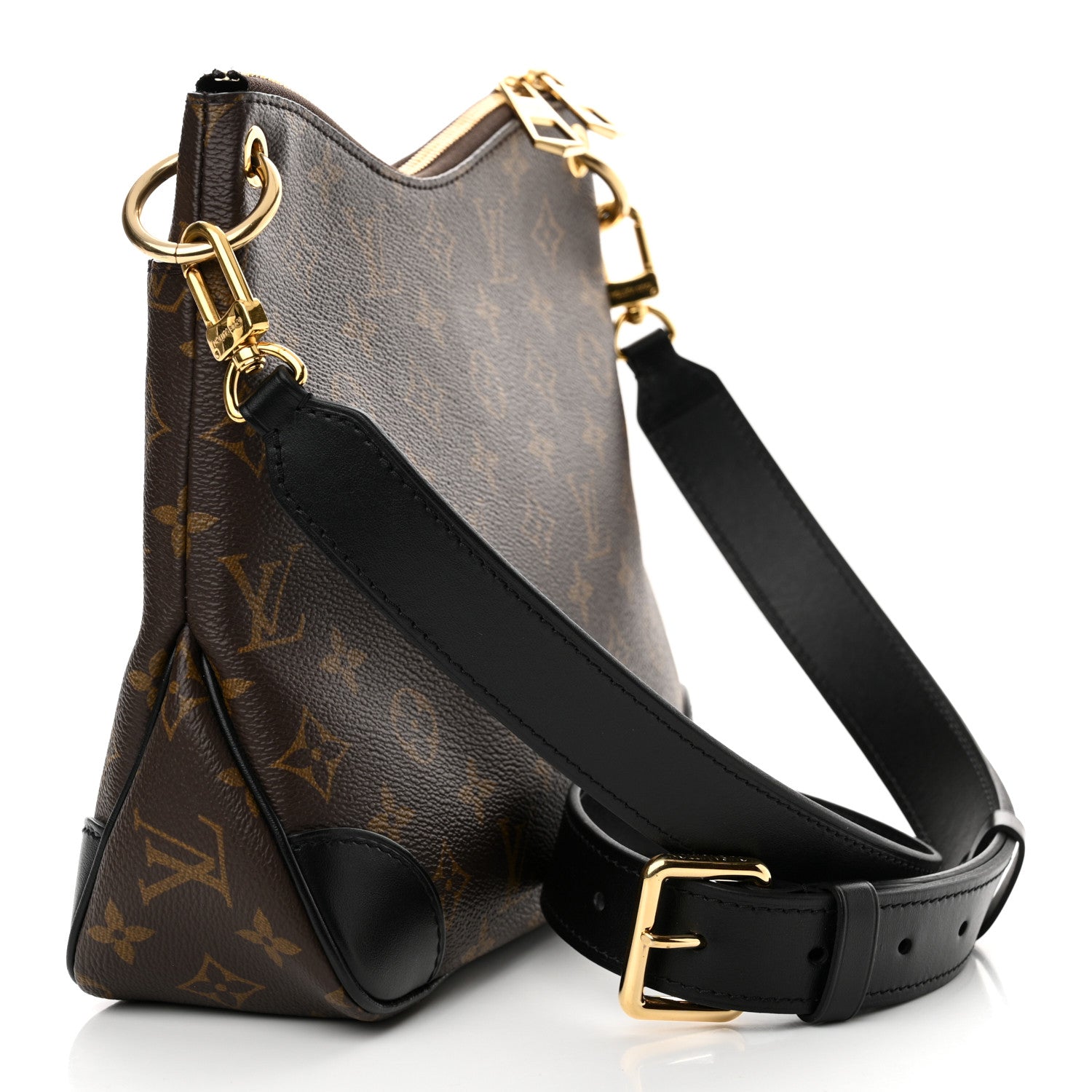 Louis Vuitton Monogram Odeon PM Black 3 of 8