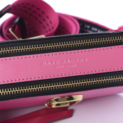 Marc Jacobs Saffiano Small Snapshot Camera Bag Pink 10 of 11