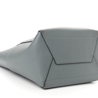 Celine Soft Grained Calfskin Sangle Bucket Bag Storm 8 of 9