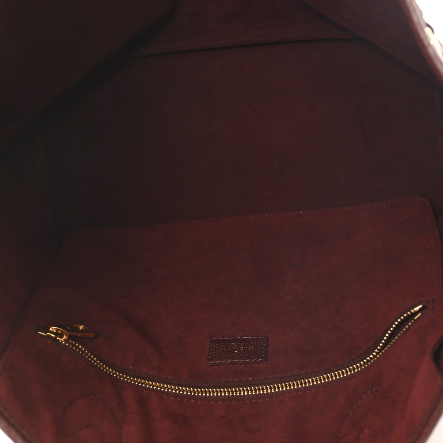 Louis Vuitton Empreinte Monogram Giant Neverfull MM Wine 5 of 10