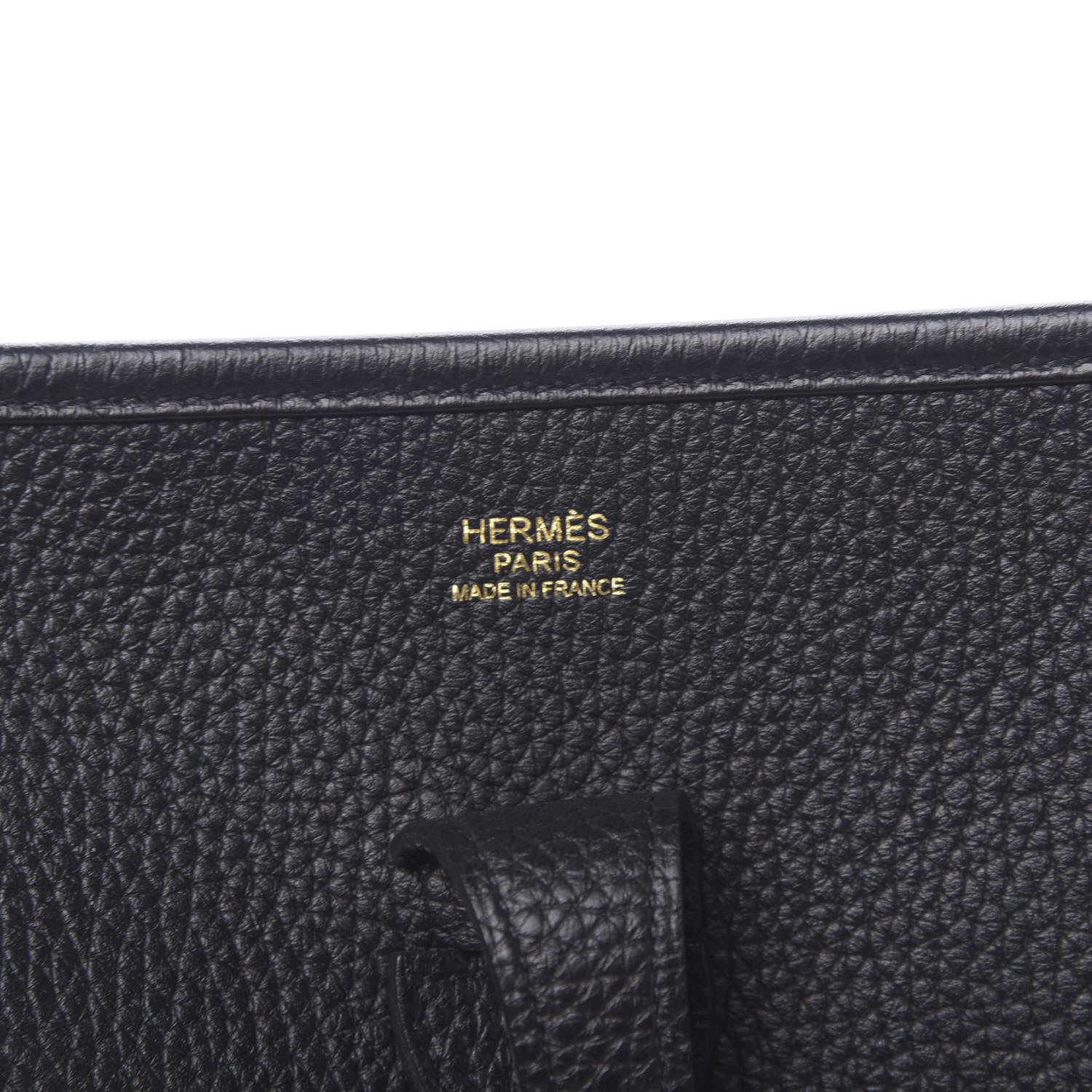 Hermes Taurillon Clemence Evelyne III PM Black 6 of 10