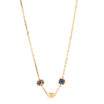 Louis Vuitton Swarovski Gamble Short Necklace Azur 1 of 8