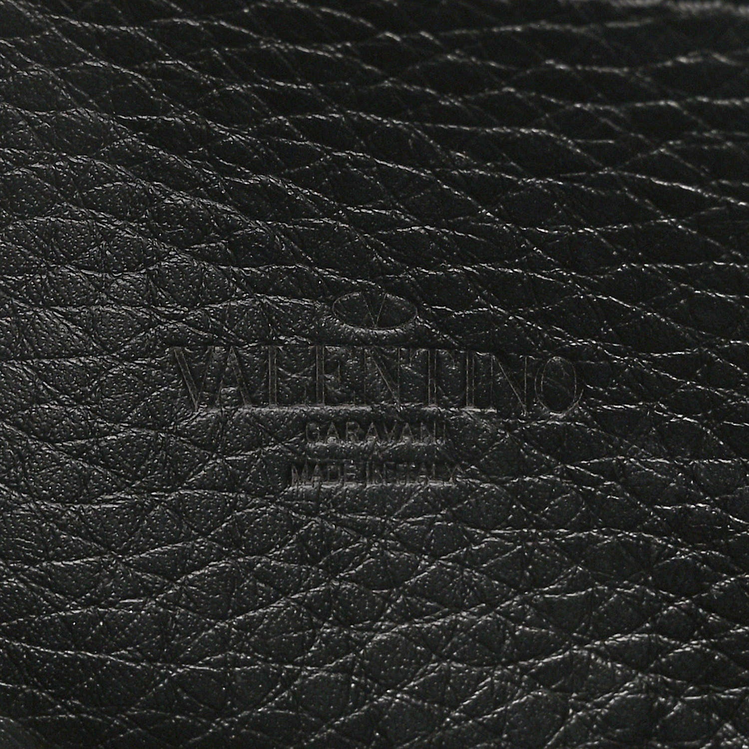 Valentino Garavani Pebbled Calfskin Embroidered Medium Rockstud Flip Lock Crossbody Bag Black 6 of 10