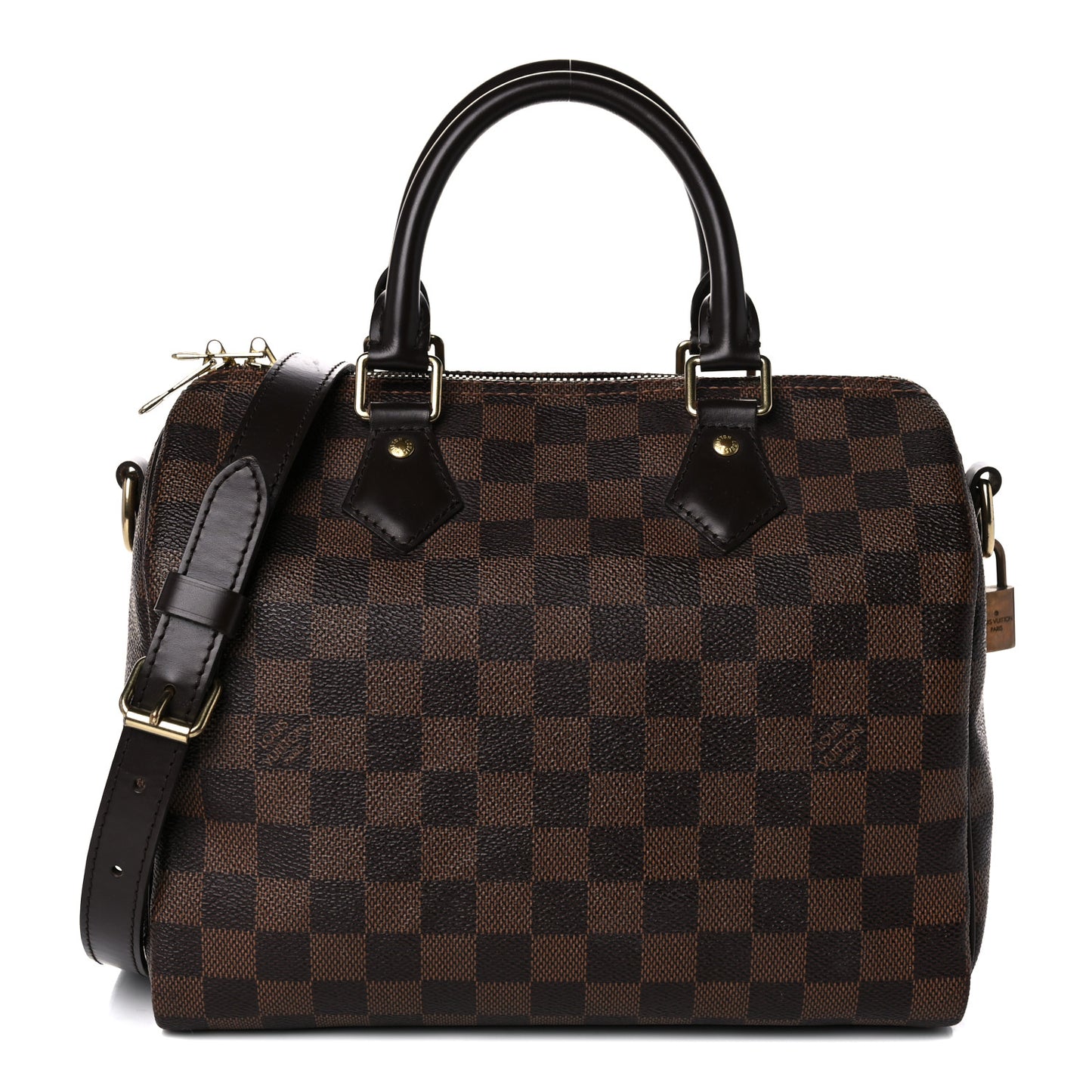 Damier Ebene Speedy Bandouliere 25