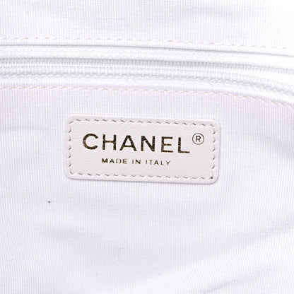 Chanel Lambskin Quilted Large Classic Shopping Tote White 6 of 16