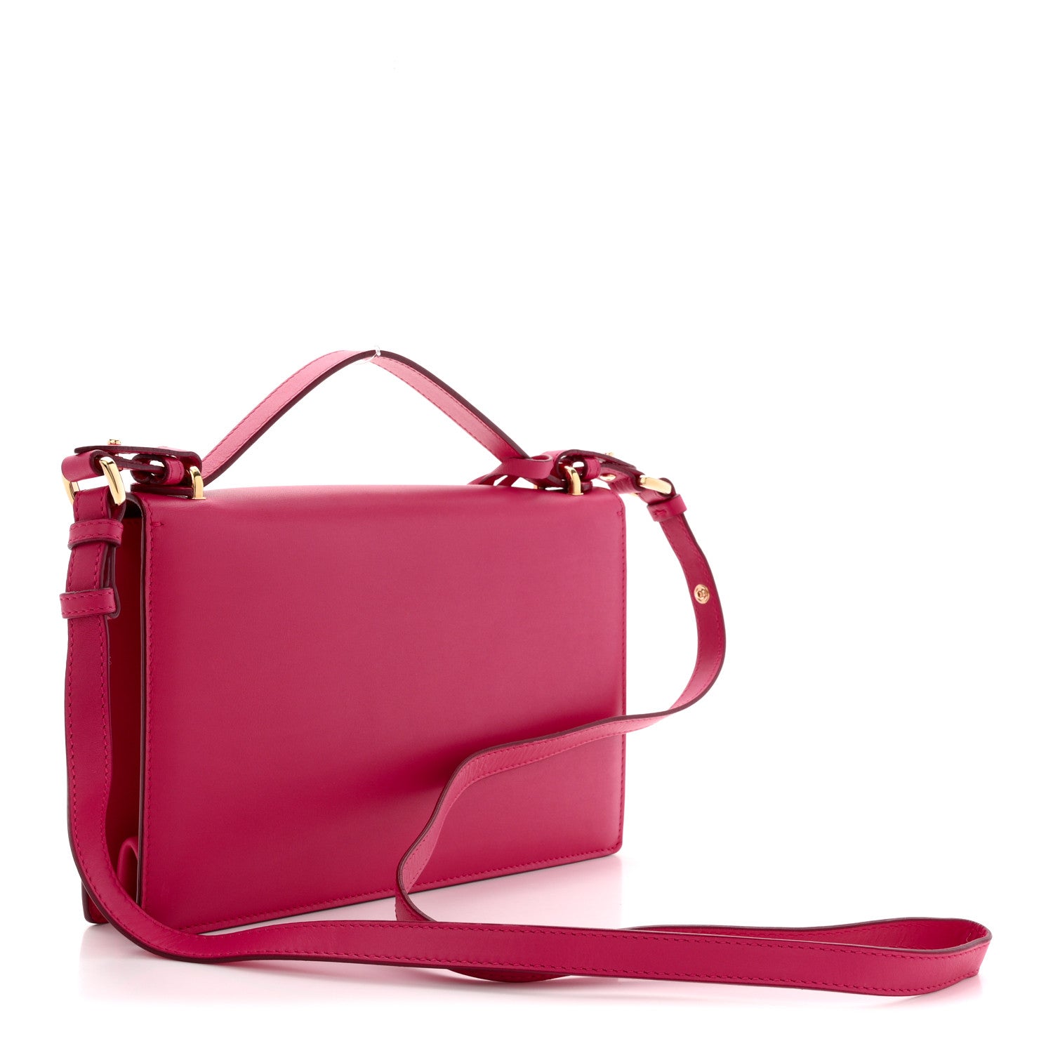 Salvatore Ferragamo ショルダーバッグ レザー ピンク Salvatore Ferragamo サルヴァトーレ・フェラガモ ヴァラ チェーン