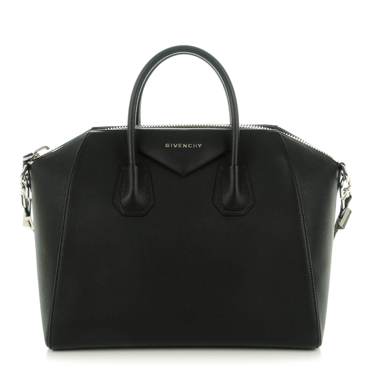Givenchy Sugar Goatskin Medium Antigona Black 1 of 7