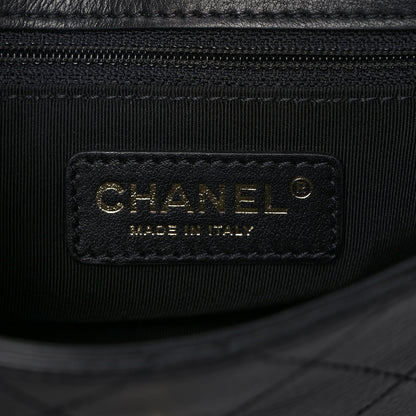Chanel Calfskin Stitched Coco Curve Waist Bag Black 6 of 9