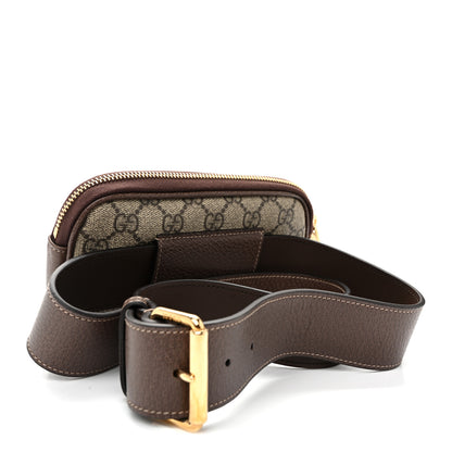 Gucci GG Supreme Monogram Ophidia Belted iPhone Case 95 38 Dark Brown 3 of 10