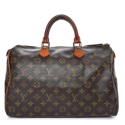 Louis Vuitton Monogram Speedy 35 1 of 11