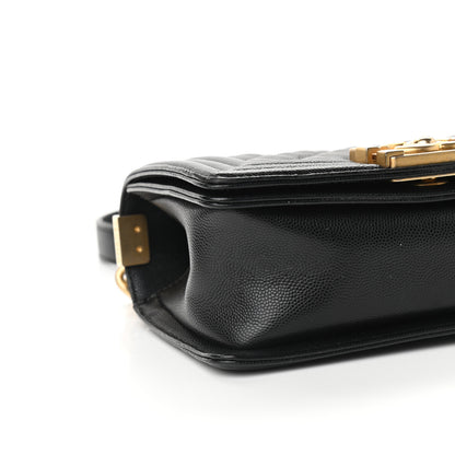 Chanel Caviar Quilted Small Boy Flap Black 8 of 16