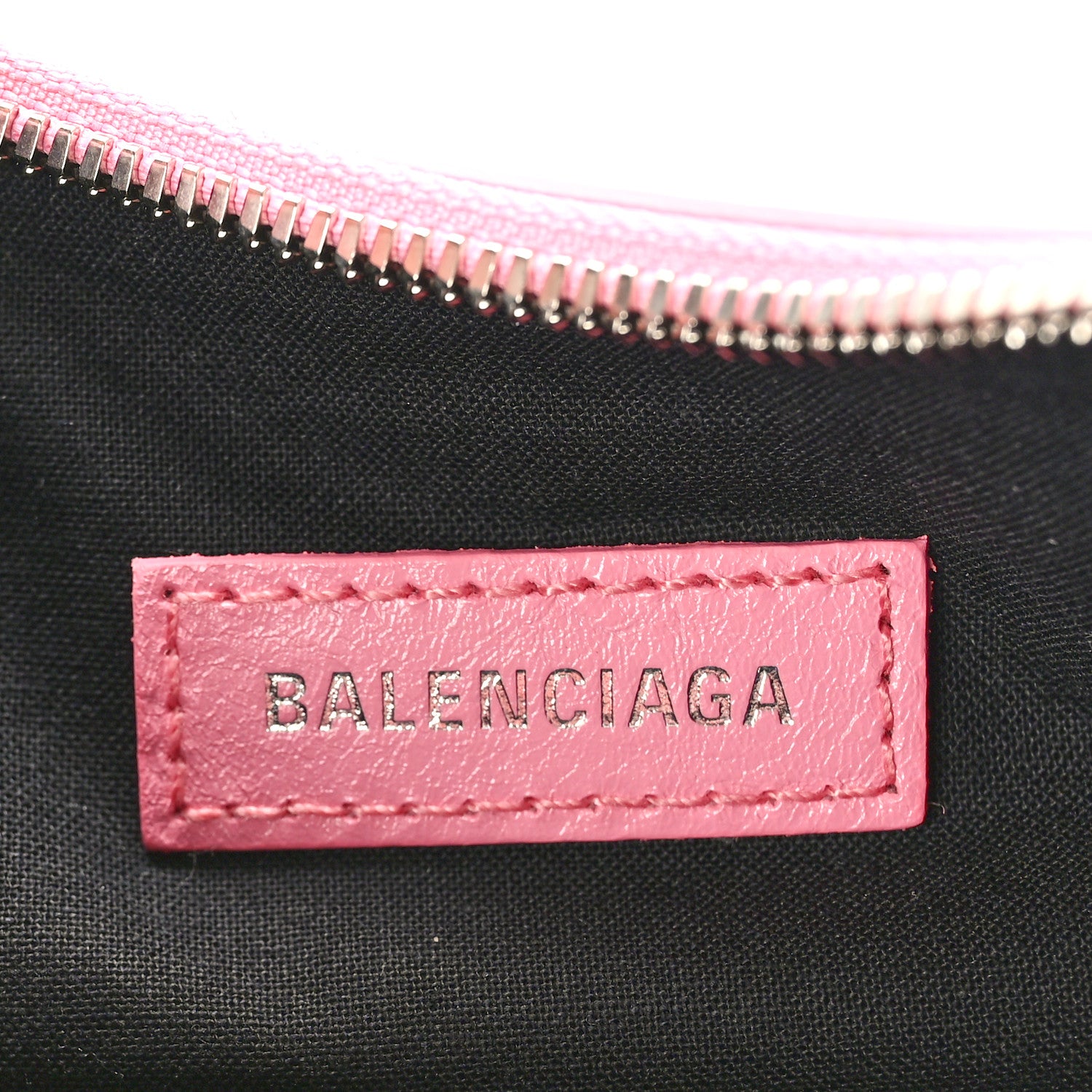 Balenciaga Agneau Arena Le Cagole Chain Shoulder Bag XS Sweet Pink 7 of 11