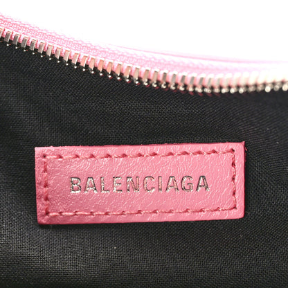 Balenciaga Agneau Arena Le Cagole Chain Shoulder Bag XS Sweet Pink 7 of 11