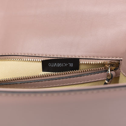 Valentino Garavani Vitello Medium Glam Lock Rockstud Flap Poudre 6 of 9