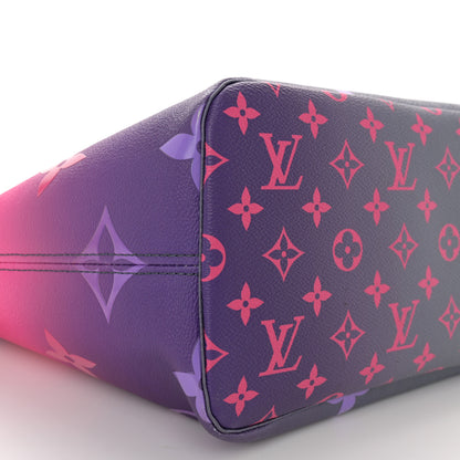 Louis Vuitton Monogram Giant Spring In The City Neverfull MM Midnight Fuchsia 8 of 13