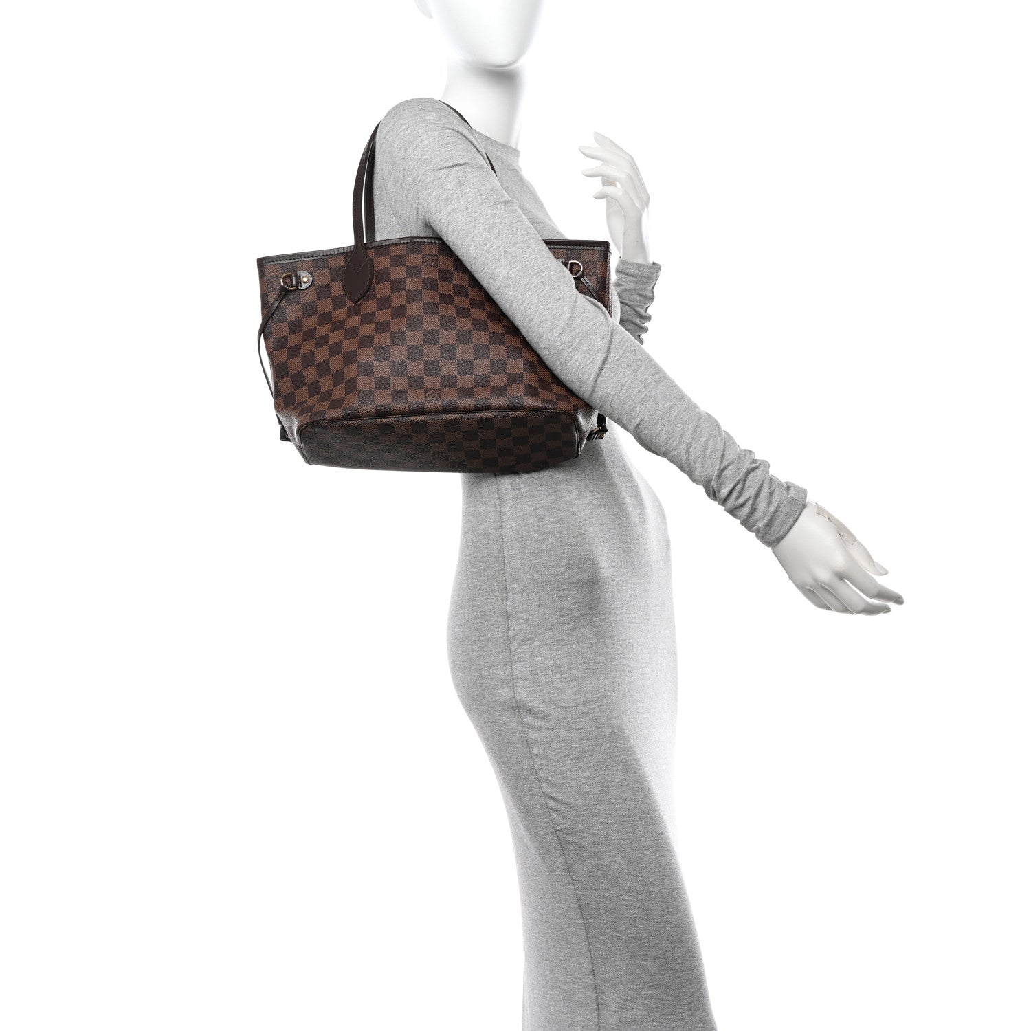 Louis Vuitton Damier Ebene Neverfull PM 2 of 10